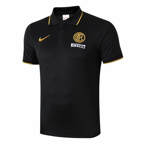 Polo Inter Milan 2019 2020 Amarillo Negro